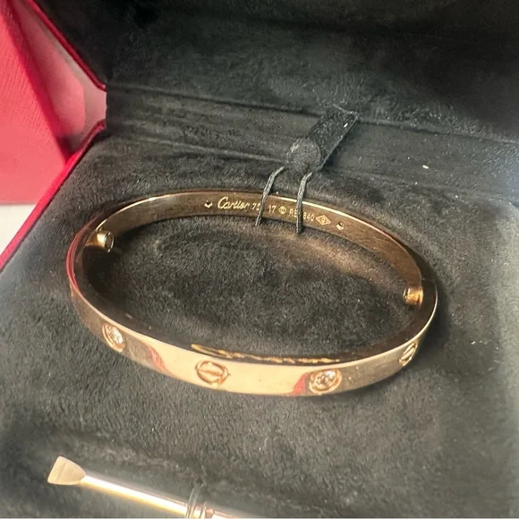 Cartier Gold Bracelet - Picture 4 of 4